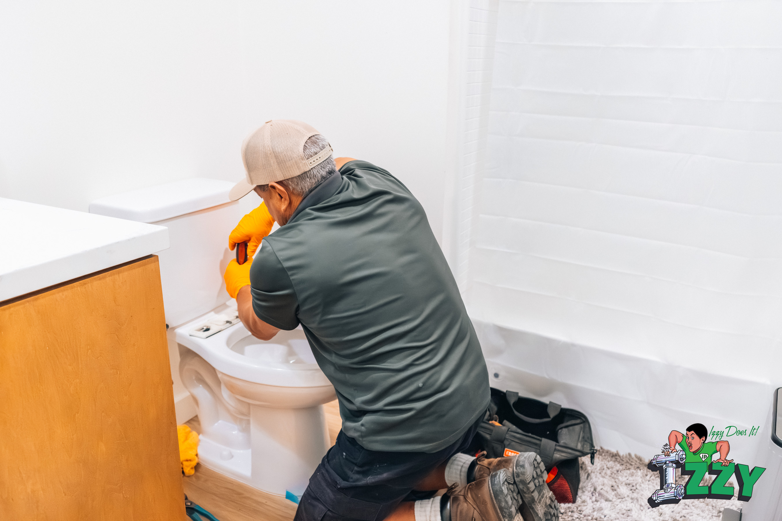 Pipe wrench used for emergency plumbing repair